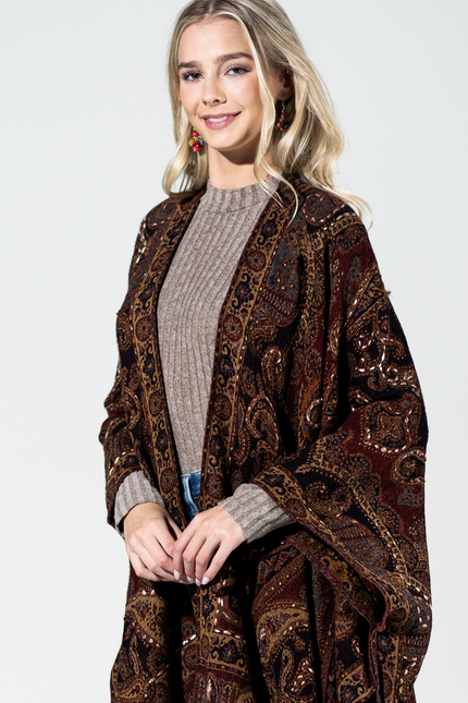 Masilla Hills Wool Ruana