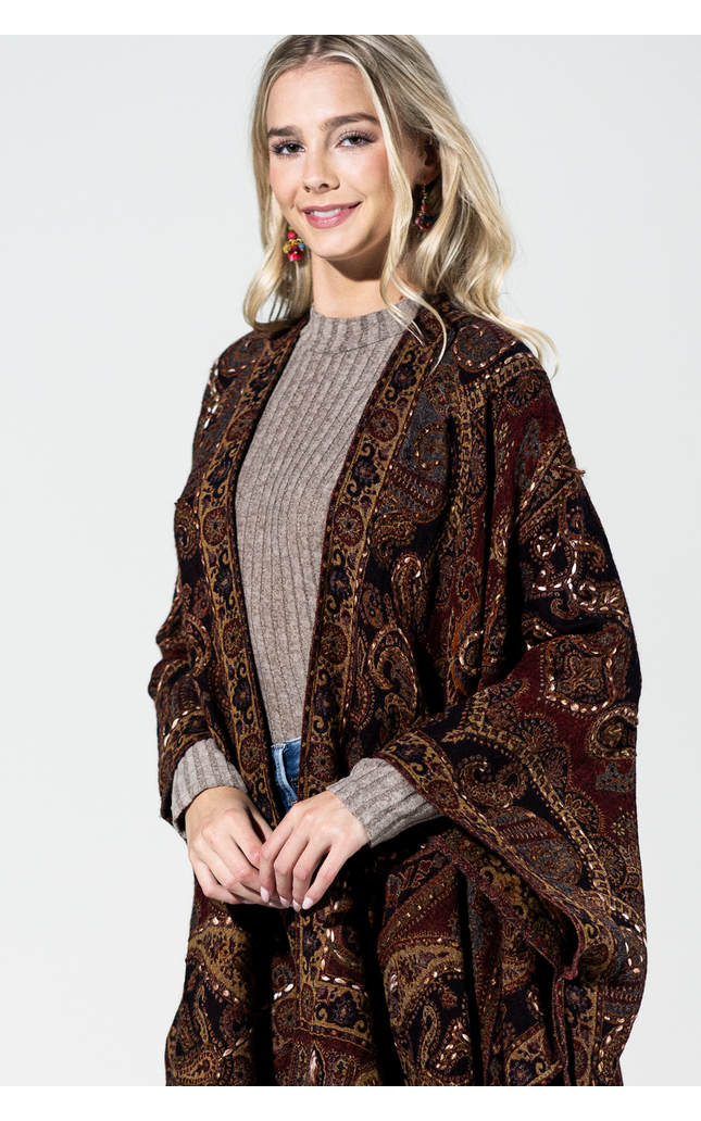 Masilla Hills Wool Ruana