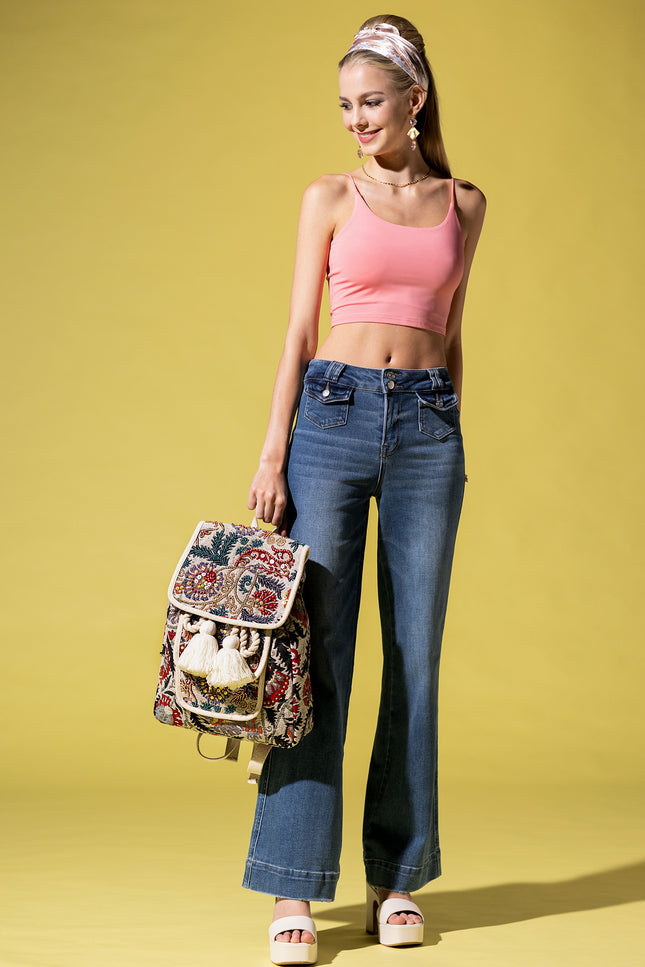 Bohemian Blossom Backpack