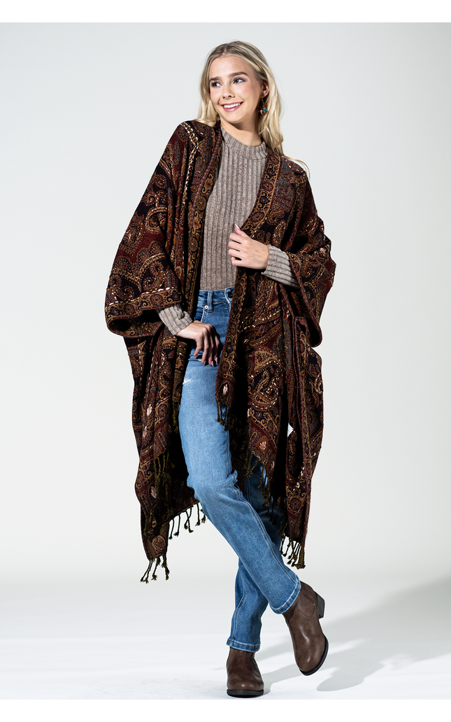 Masilla Hills Wool Ruana