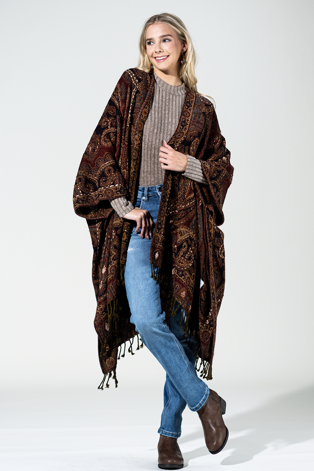 Masilla Hills Wool Ruana