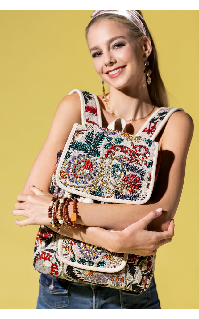 Bohemian Blossom Backpack