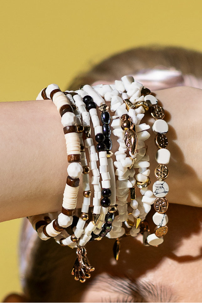 Ivory Charm Bracelet