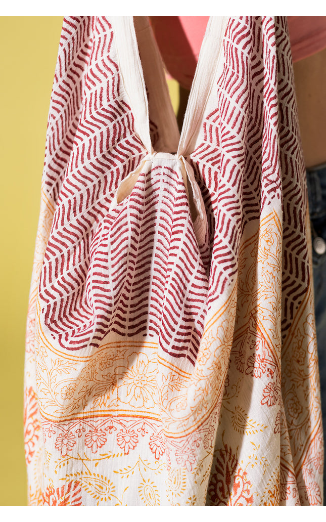 Golden Waves Hobo Bag