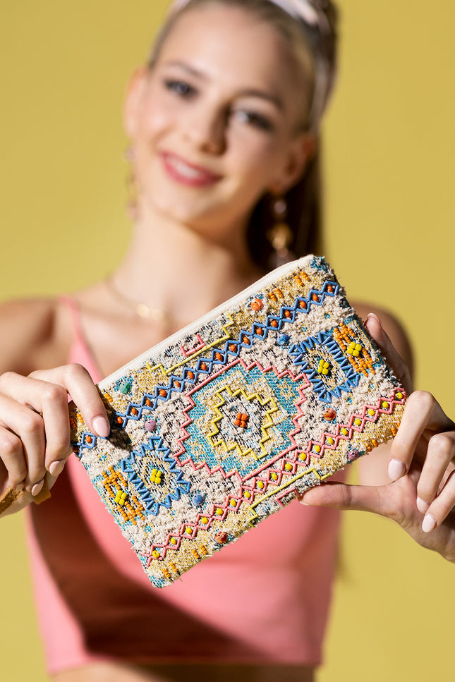 Kaleidoscope Charm Clutch