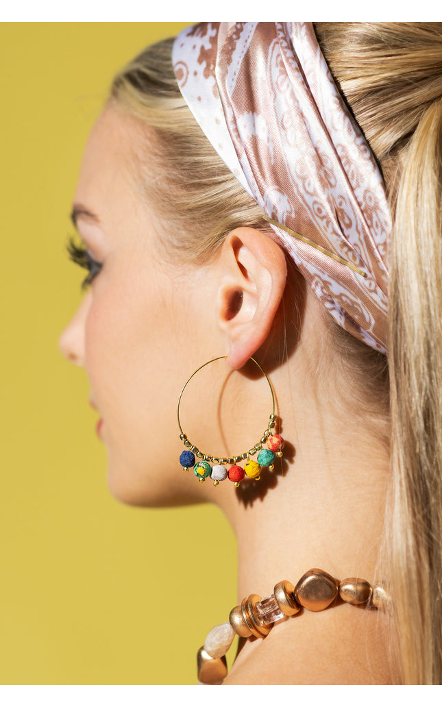 Charming Hoop Earrings
