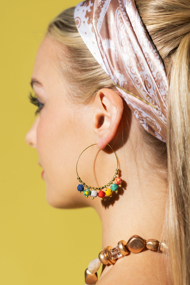 Charming Hoop Earrings