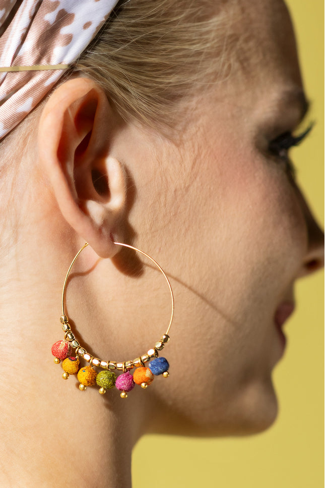 Charming Hoop Earrings