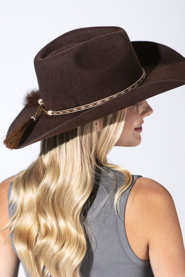 Shania Wool Cowboy - Brown