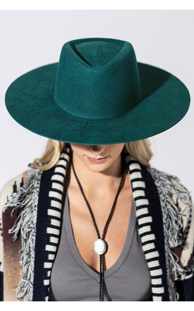 Lainey Wool Rancher - Teal