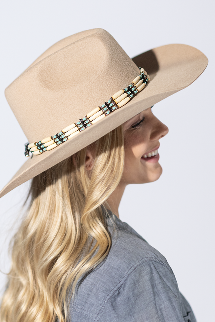 Shania Wool Cowboy - Ecru