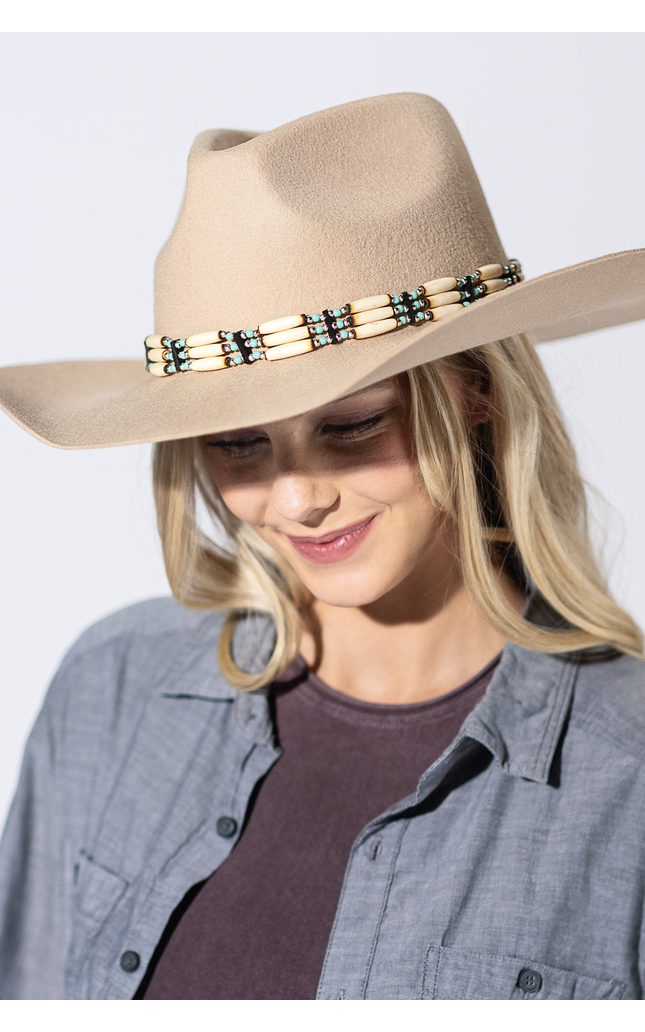 Shania Wool Cowboy - Ecru