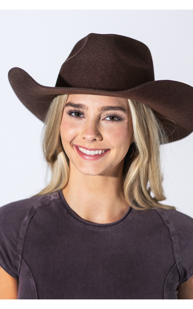 Shania Wool Cowboy - Brown