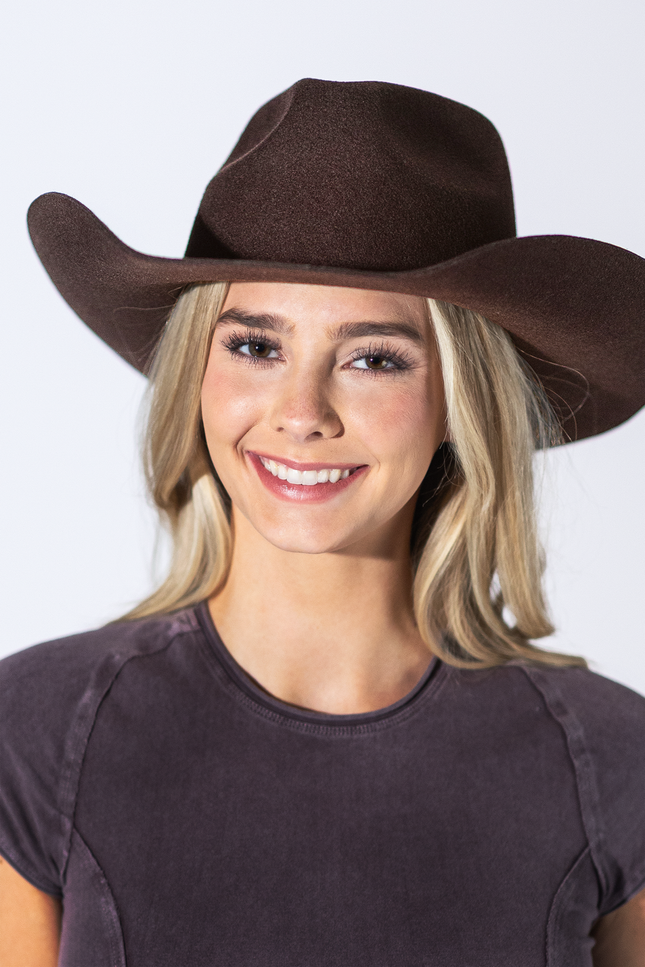 Shania Wool Cowboy - Brown