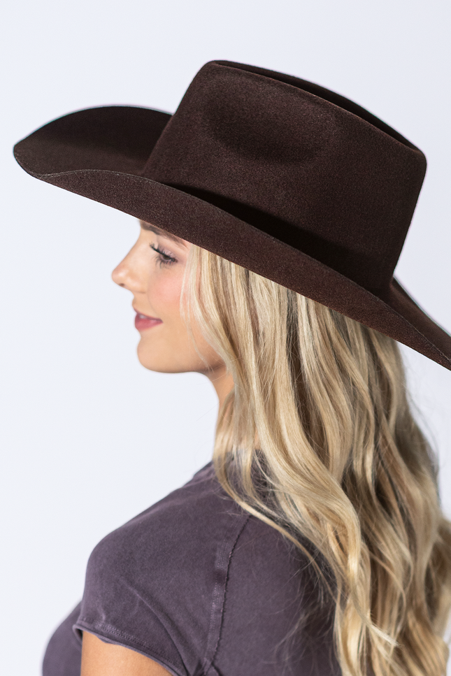 Shania Wool Cowboy - Brown