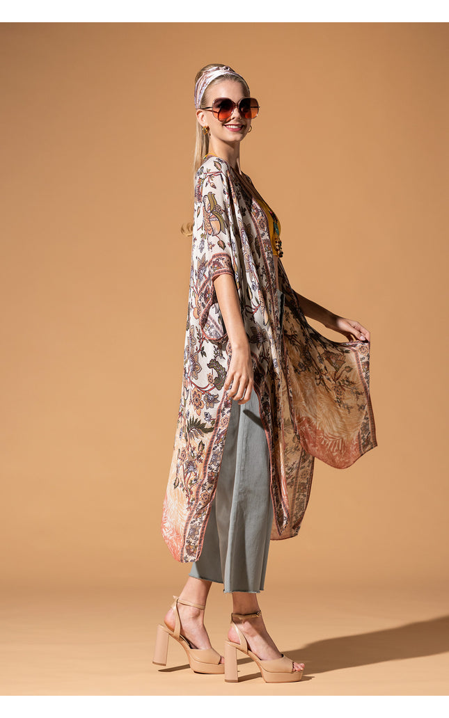 Botanic Whisper Kimono