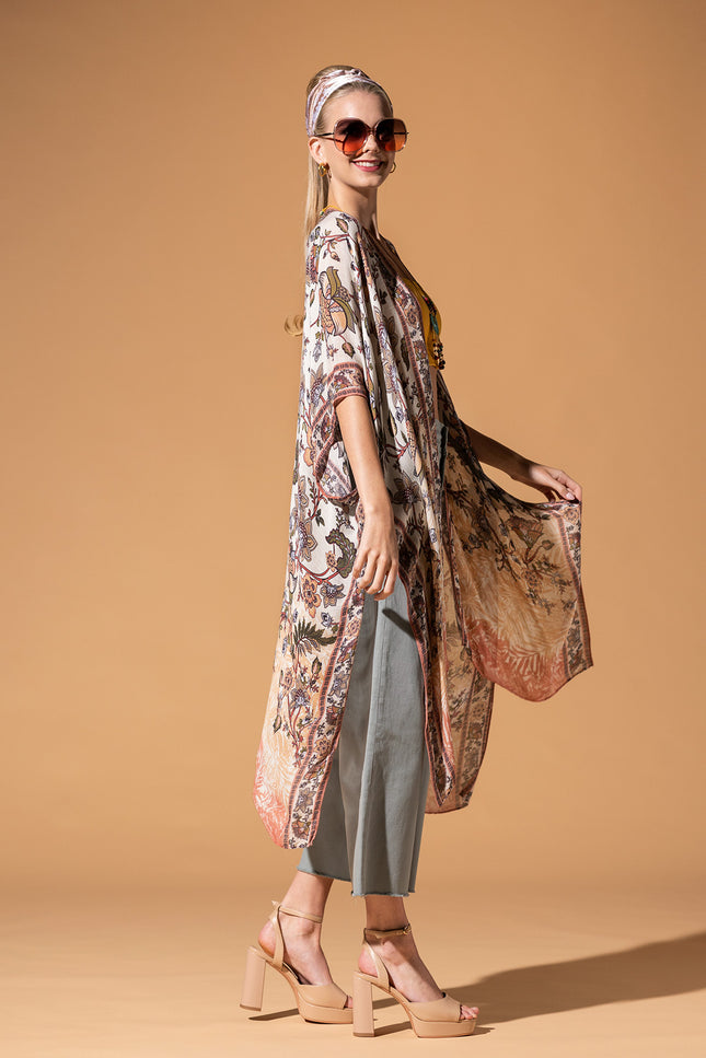 Botanic Whisper Kimono