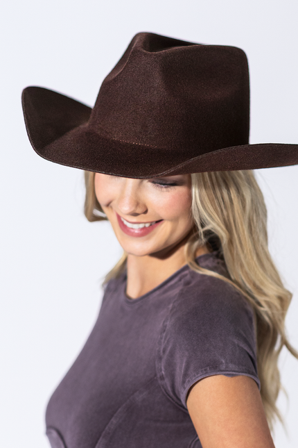Shania Wool Cowboy - Brown