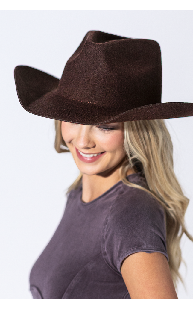 Shania Wool Cowboy - Brown