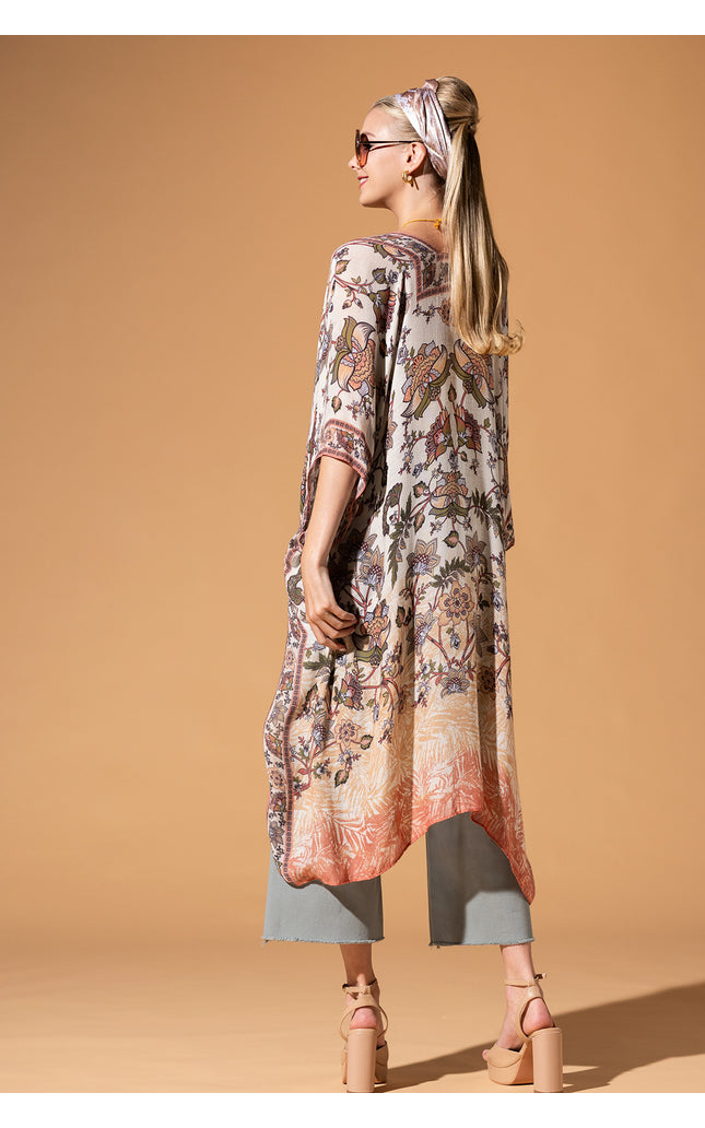 Botanic Whisper Kimono