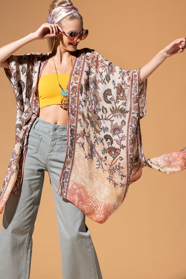 Botanic Whisper Kimono