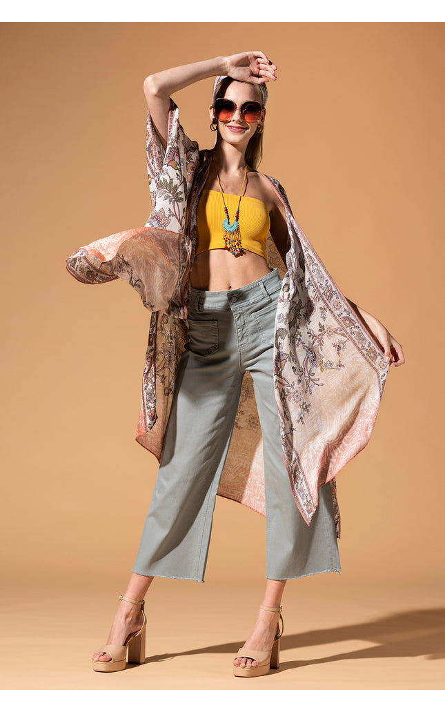 Botanic Whisper Kimono