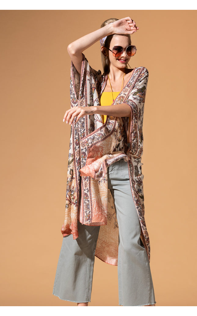 Botanic Whisper Kimono