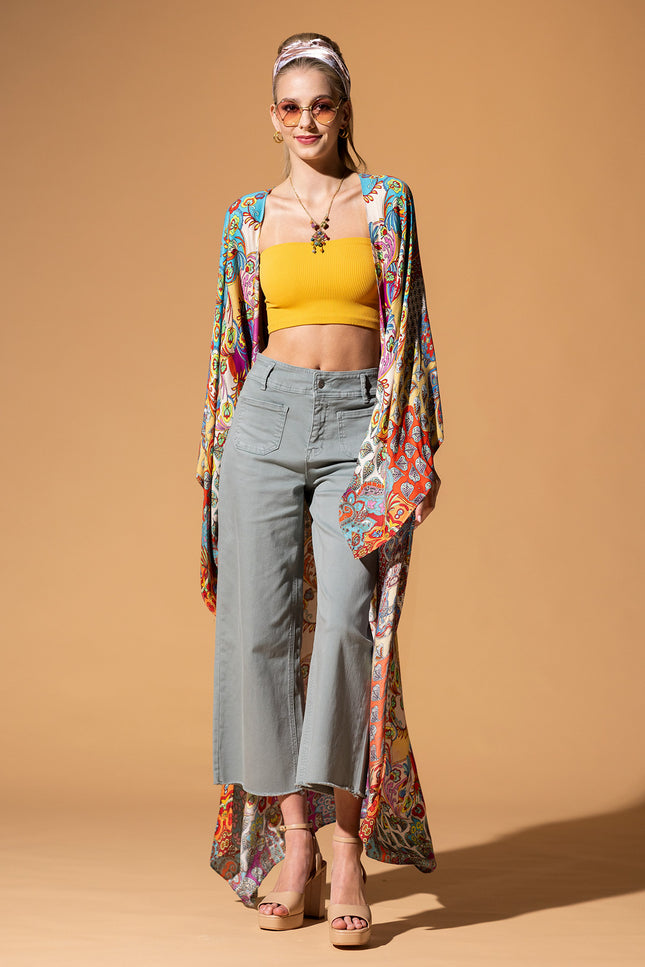 Enchanted Herringbone Kimono