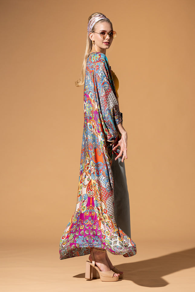 Enchanted Herringbone Kimono