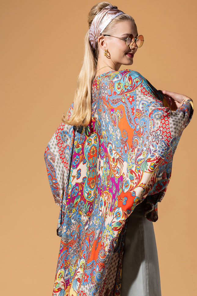 Enchanted Herringbone Kimono