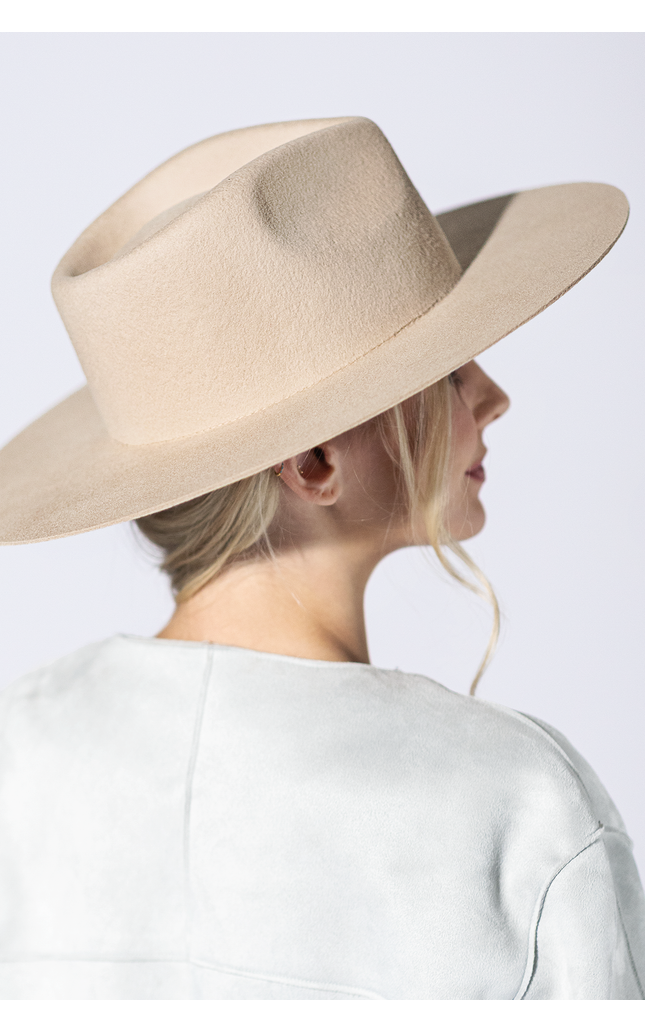 Mickey Wide Wool Rancher - Malt