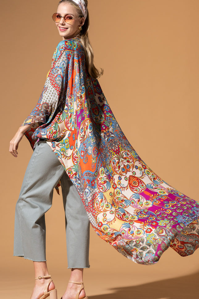 Enchanted Herringbone Kimono