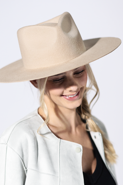 Mickey Wide Wool Rancher - Malt