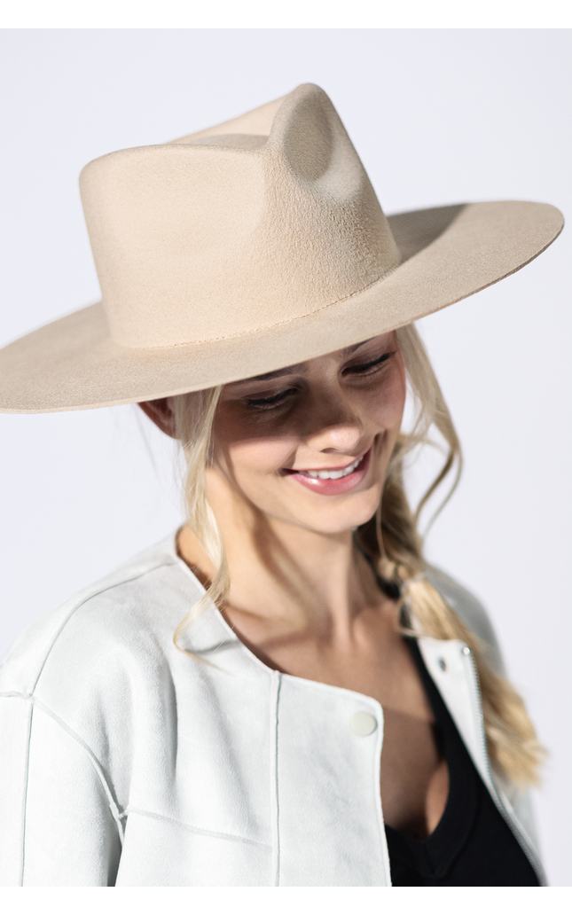 Mickey Wide Wool Rancher - Malt