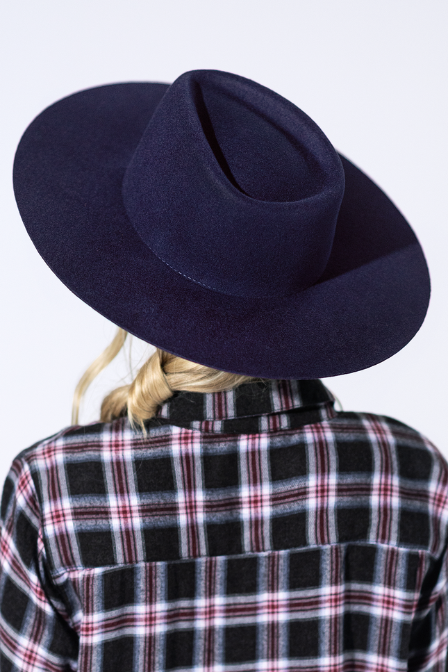 Lainey Wool Rancher - Navy
