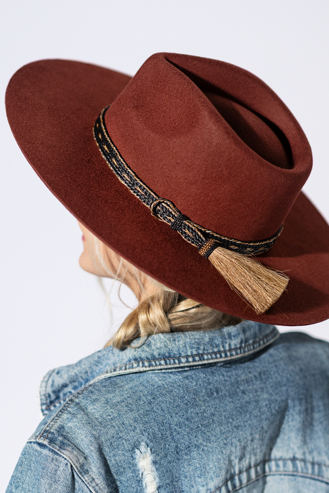 Desert Trail Horsehair Hat Band