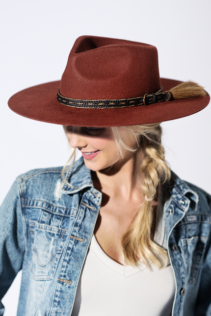 Desert Trail Horsehair Hat Band