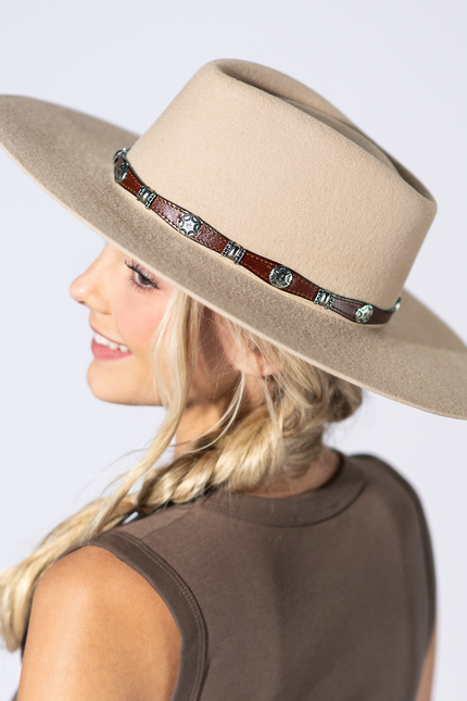 Sundance Leather Hat Band