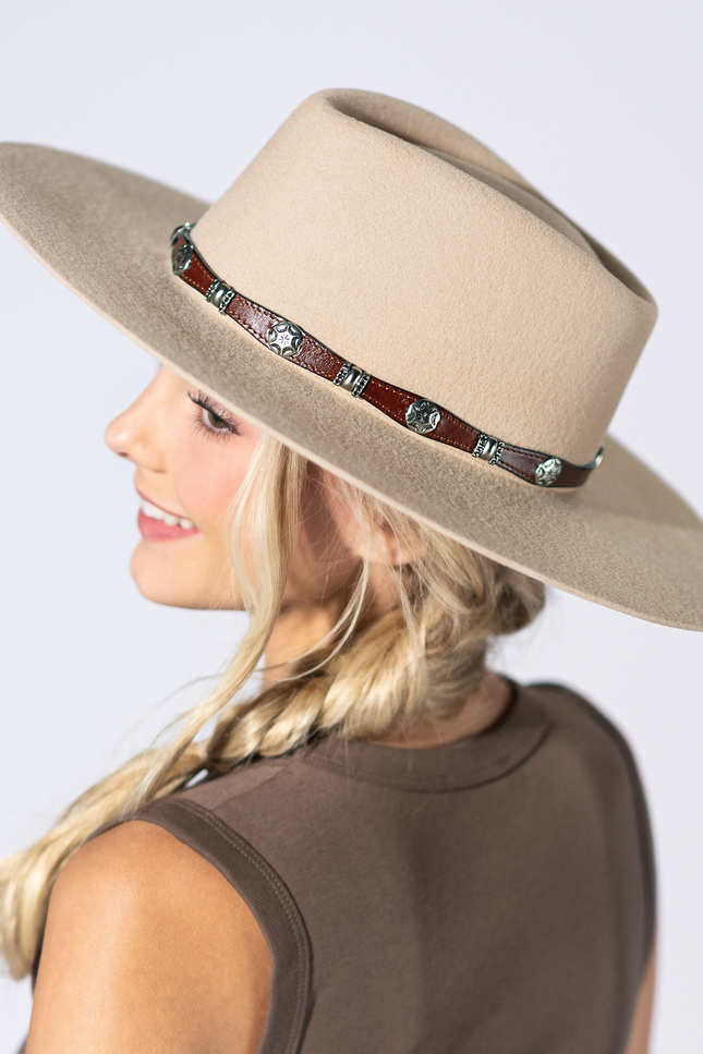 Sundance Leather Hat Band