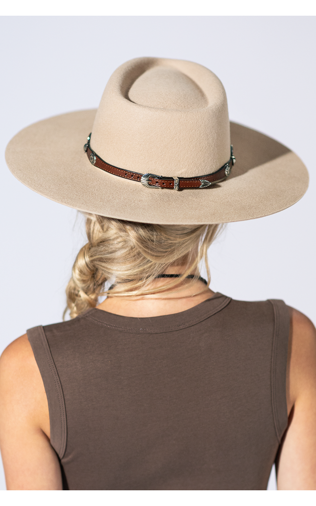 Sundance Leather Hat Band