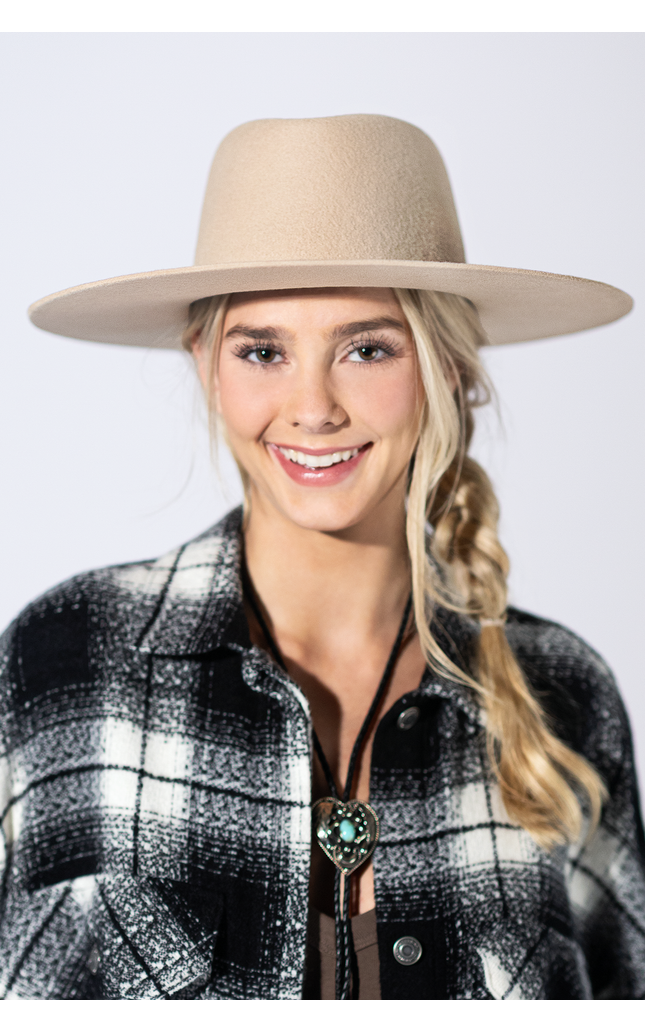 Lainey Wool Rancher - Ecru