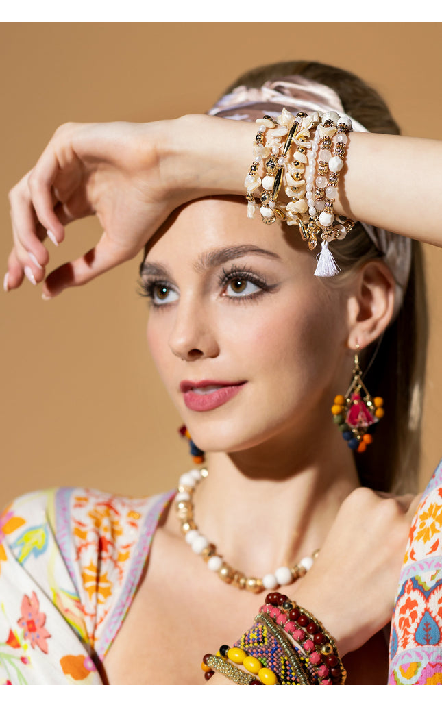 Ivory Cascade Bracelet