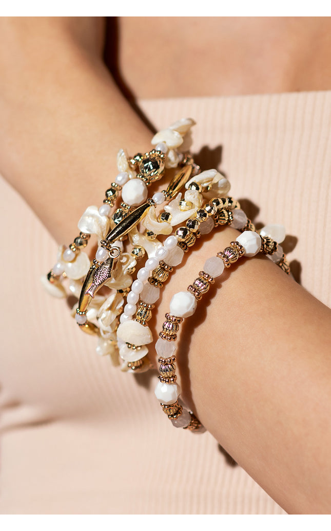 Ivory Cascade Bracelet