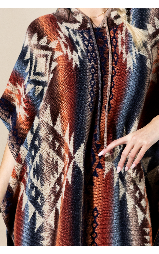 Sedona Ridge Hoodie Poncho