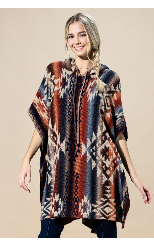 Sedona Ridge Hoodie Poncho