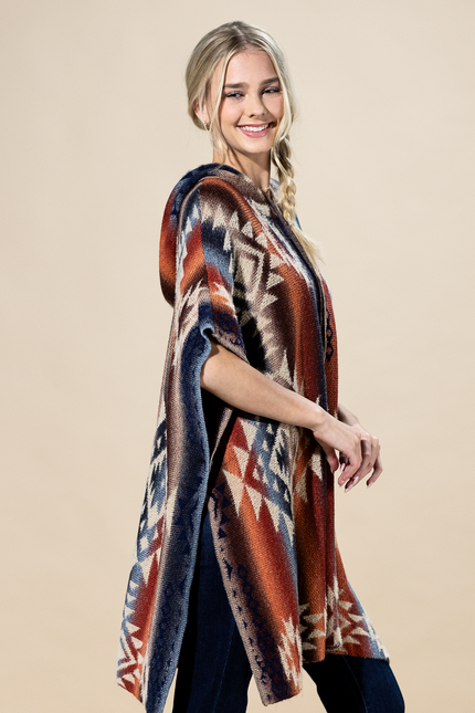 Sedona Ridge Hoodie Poncho