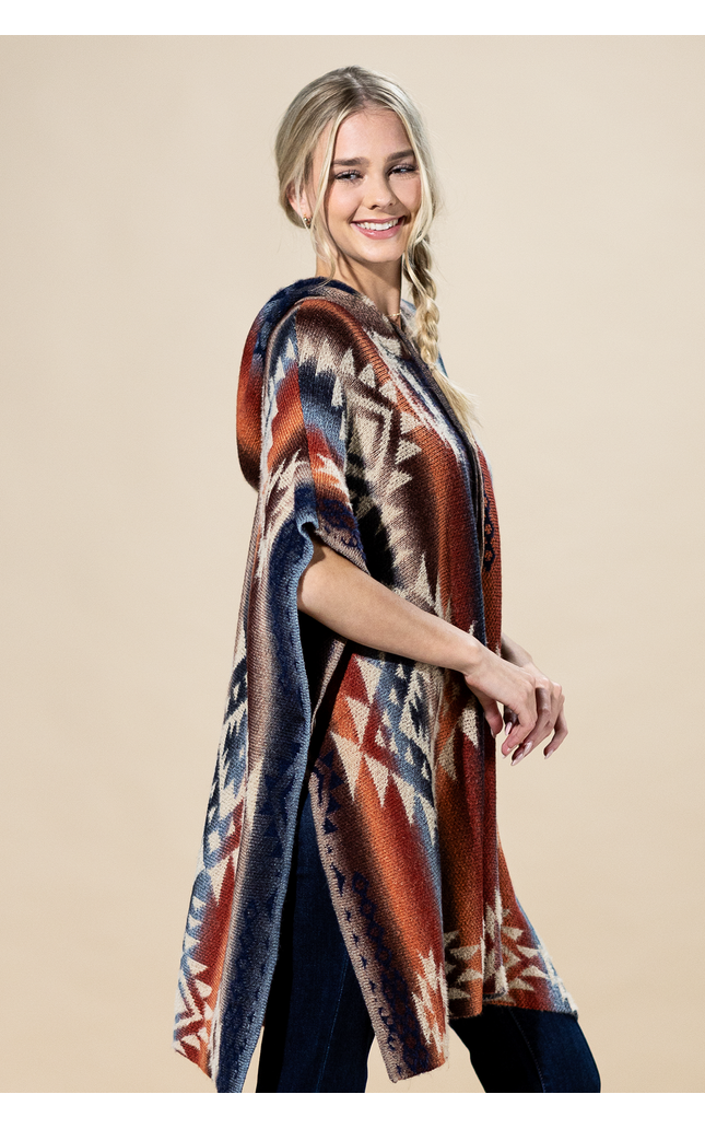 Sedona Ridge Hoodie Poncho