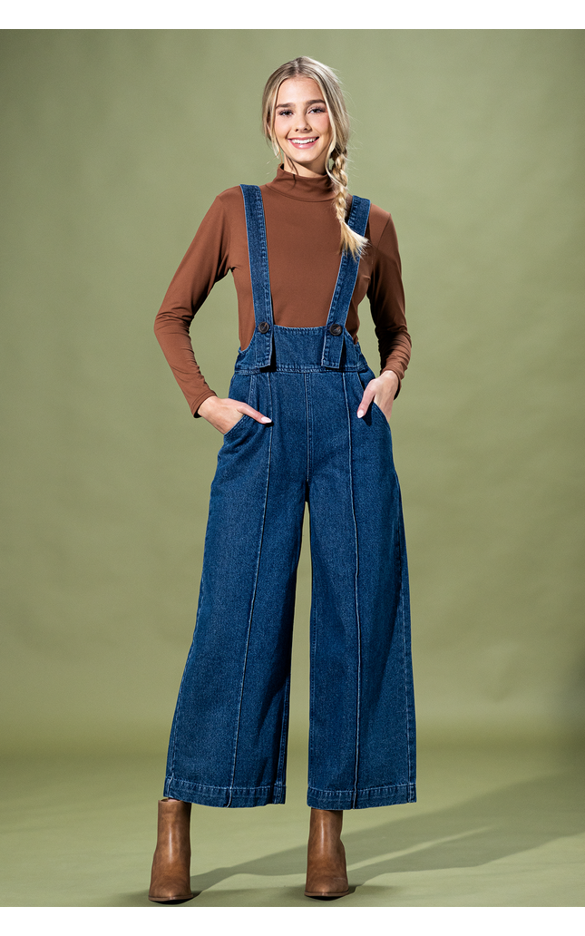 Riverbend Denim Jumpsuit