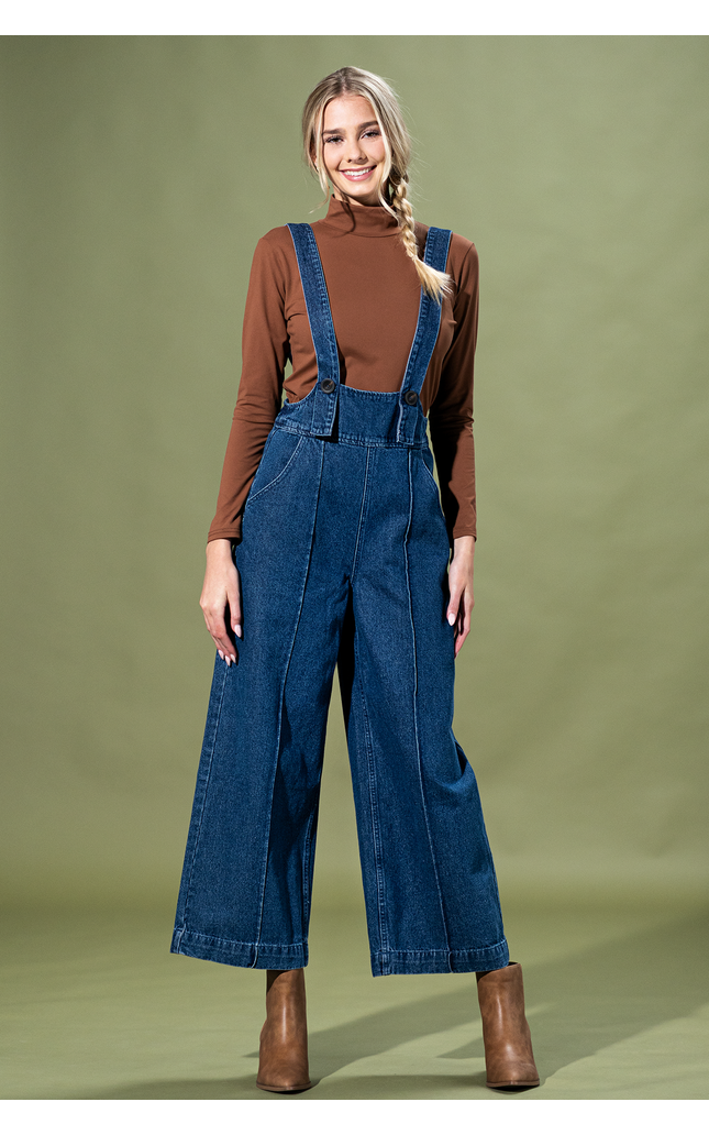 Riverbend Denim Jumpsuit