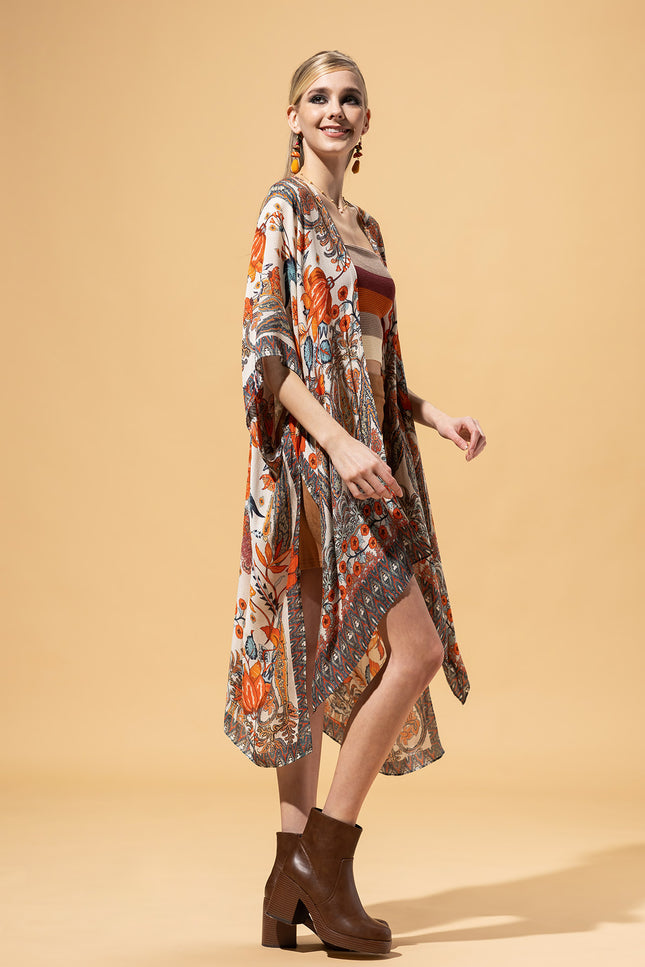 Paisley Petal Kimono
